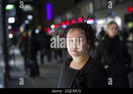 STOCKHOLM 20111027 Datei die polnische Schriftstellerin Olga Tokarczuk erhält den Nobelpreis für Literatur 2018. Foto: Leif R Jansson / SCANPIX / kod 10020 Stockfoto