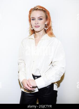 Zara Larsson Charity-Gala zur Veränderung der Menschheit in Rojava, Stockholm City Conference Centre, 2019-11-24 (c) Karin TÃ¶rnblom / TT Kod 2377 Stockfoto