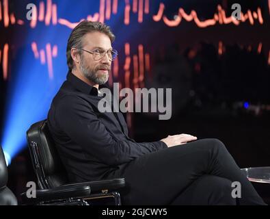 Peter 'Foppa' Forsberg 'Skavlan' TV-Show, Stockholm, Schweden, 2019-12-04 (c) Karin TÃ¶rnblom / TT Kod 2377 Stockfoto