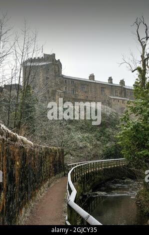 Skipton Castle Stockfoto