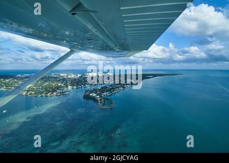 USA, Florida, Key Biscayne, Miami Wasserflugzeug Tour Stockfoto