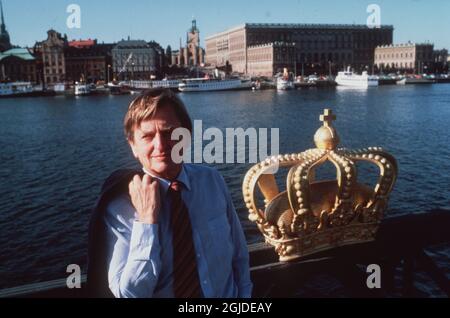 Der schwedische Staatsanwalt wird am Mittwoch, den 10. Juni 2020, die Ergebnisse des Attentats auf Olof Palme vorlegen. UNDATED ARCHIV Schwedischer Premierminister Olof Palme. Foto: Jan Delden / TT-Code 10 Stockfoto