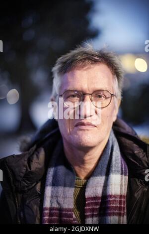 Der staatliche Epidemiologe anders Tegnell fotografiert in Stockholm, Schweden, 12. Januar 2021 Foto: Thomas Karlsson / DN / TT / Code 3523 Stockfoto