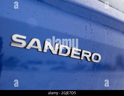 Dacia Sandero Stepway 1,0 TCE 90 CVT, Detail Foto: Pontus Lundahl / TT / Code 10050 Stockfoto