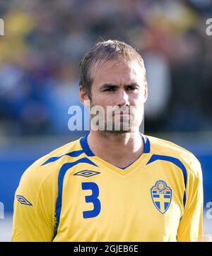 Olof Mellberg, Schweden Stockfoto