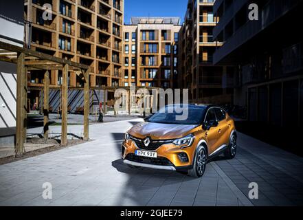 Renault Captur TCE 130 intens. Auto Foto: Pontus Lundahl / TT / Code 10050 Stockfoto