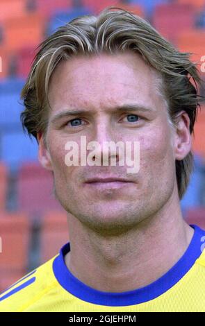 Johan Mjallby, Schweden Stockfoto