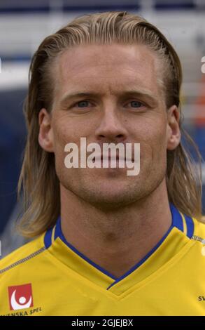 Johan Mjallby, Schweden Stockfoto