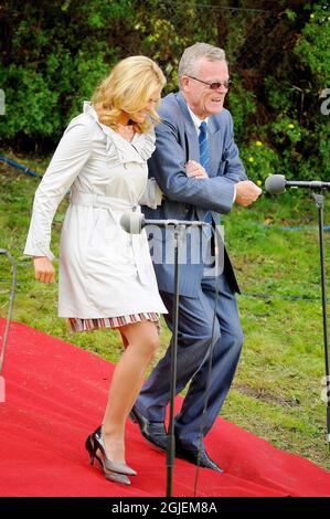 Prinzessin Madeleine bei der Eröffnung eines Ronald McDonald Hauses in Linkoping, Schweden Stockfoto