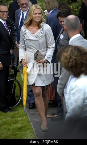 Prinzessin Madeleine bei der Eröffnung eines Ronald McDonald Hauses in Linkoping, Schweden Stockfoto