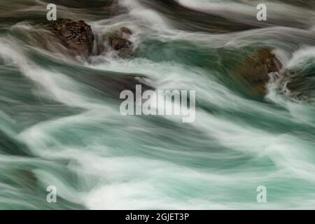 Firehole River, Yellowstone-Nationalpark, Montana, USA Stockfoto