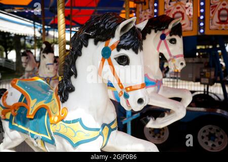 County Fair in Old Richmond Town auf Staten Island, NY Stockfoto