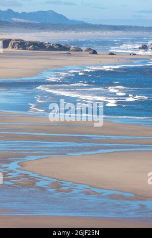 USA, Oregon, Bandon, Bandon Beach. Stockfoto