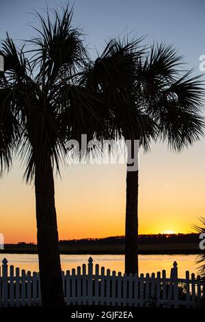 Fripp Island, South Carolina, Usa. Stockfoto