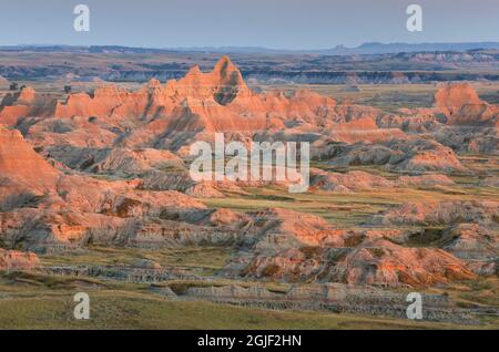 Badlands Nationalpark, South Dakota Stockfoto