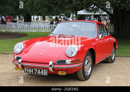 Porsche 901 (1964), Concours of Elegance 2021, Hampton Court Palace, London, Großbritannien, Europa Stockfoto