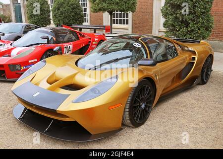 Scuderia Cameron Glickenhaus 004S (2021), Future Classics, Concours of Elegance 2021, Hampton Court Palace, London, Großbritannien, Europa Stockfoto