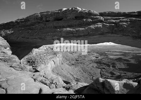 Mesa Arch, Canyonlands National Park, Moab, Utah, USA Stockfoto