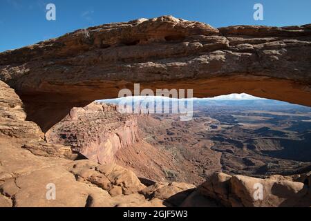 Mesa Arch, Canyonlands National Park, Moab, Utah, USA Stockfoto