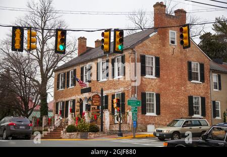 Middleburg, Stadt in Virginia, Loudoun County, USA. Stockfoto