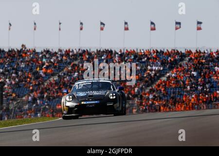 Zandvoort, Niederlande. September 2021. # 12 Steven Palette (F, CLRT), Porsche Mobil 1 Supercup auf dem Circuit Zandvoort am 4. September 2021 in Zandvoort, Niederlande. (Foto von HOCH ZWEI) Quelle: dpa/Alamy Live News Stockfoto