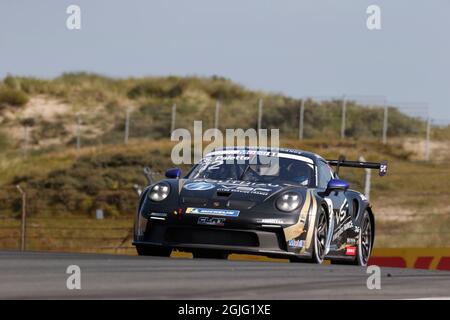 Zandvoort, Niederlande. September 2021. # 12 Steven Palette (F, CLRT), Porsche Mobil 1 Supercup auf dem Circuit Zandvoort am 5. September 2021 in Zandvoort, Niederlande. (Foto von HOCH ZWEI) Quelle: dpa/Alamy Live News Stockfoto