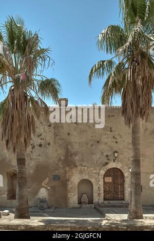 Buñol ist eine Gemeinde der Valencianischen Gemeinschaft, die sich im Landesinneren der Provinz Valencia in der Region La Hoya de Bunol, Spanien, befindet Stockfoto