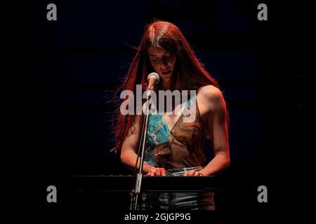 Gardone Riviera Italien 23 Juli 2021 Greta Zuccoli - live im Anfiteatro del Vittoriale City © Andrea Ripamonti / Alamy Stockfoto