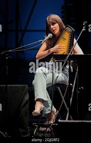 Gardone Riviera Italien 23 Juli 2021 Greta Zuccoli - live im Anfiteatro del Vittoriale City © Andrea Ripamonti / Alamy Stockfoto