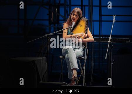 Gardone Riviera Italien 23 Juli 2021 Greta Zuccoli - live im Anfiteatro del Vittoriale City © Andrea Ripamonti / Alamy Stockfoto