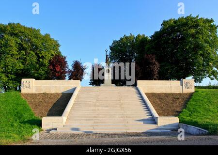 Das Missouri (35. US-Division) State Memorial in Cheppy (Meuse), Frankreich Stockfoto
