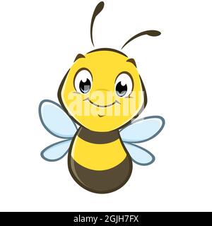 Cartoon-Biene Stock Vektor