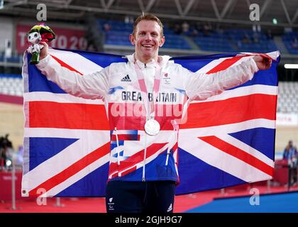 Aktenfoto vom 26-08-2021 von Jody Cundy aus Großbritannien. Ausgabedatum: Freitag, 10. September 2021. Stockfoto