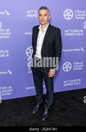 New York, USA. September 2021. John Turturro nimmt am 9. September 2021 an der 46. Chaplin Award Gala zu Ehren von Spike Lee in der Alice Tully Hall in New York Teil. (Foto von Lev Radin/Sipa USA) Quelle: SIPA USA/Alamy Live News Stockfoto