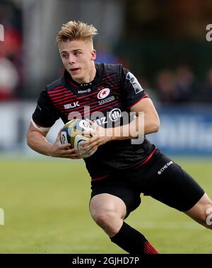 Aktenfoto vom 05-11-2017 von Saracens' Ali Crossdale Ausgabedatum: Freitag, 10. September 2021. Stockfoto
