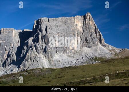 Cinque Torri, Cortina, Dolomiten, Italien Stockfoto