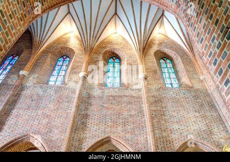 Poznan Cathdral Island, HDR-Bild Stockfoto