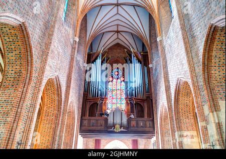 Poznan Cathdral Island, HDR-Bild Stockfoto