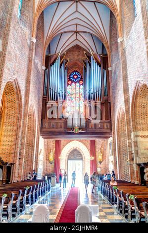 Poznan Cathdral Island, HDR-Bild Stockfoto