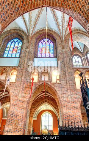 Poznan Cathdral Island, HDR-Bild Stockfoto