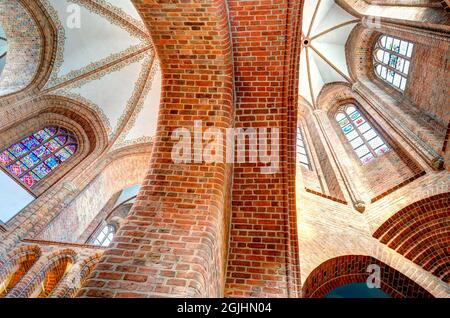 Poznan Cathdral Island, HDR-Bild Stockfoto