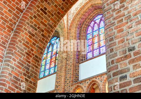 Poznan Cathdral Island, HDR-Bild Stockfoto