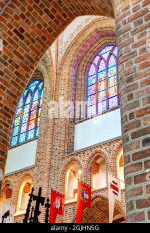 Poznan Cathdral Island, HDR-Bild Stockfoto