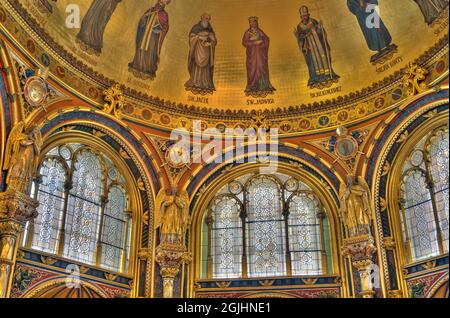 Poznan Cathdral Island, HDR-Bild Stockfoto