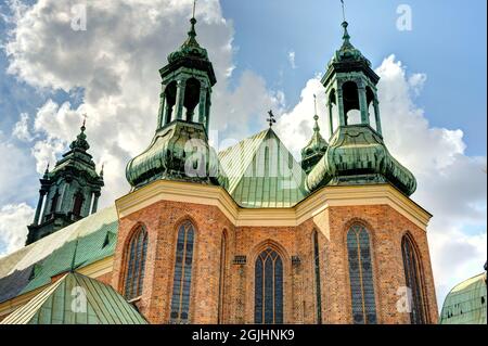 Poznan Cathdral Island, HDR-Bild Stockfoto