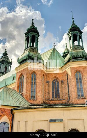Poznan Cathdral Island, HDR-Bild Stockfoto