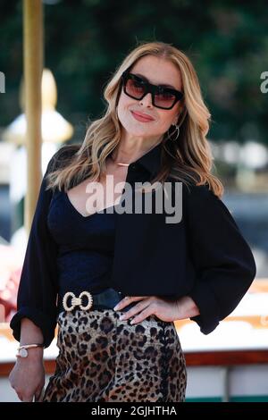 Venedig, Italien. September 2021. Anastacia kommt im Excelsior Hotel Peer während der 78. Internationalen Filmfestspiele von Venedig am 10. September 2021 in Venedig an. Foto von Marco Piovanotto/ABACAPRESS.COM Quelle: Abaca Press/Alamy Live News Stockfoto