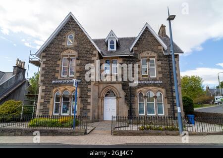 Bank of Scotland, Isle of Skye, Portree, Schottland Großbritannien Stockfoto