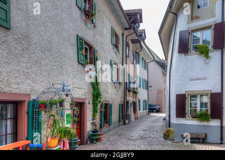 Rheinfelden, Aargau, Schweiz, Europa Stockfoto