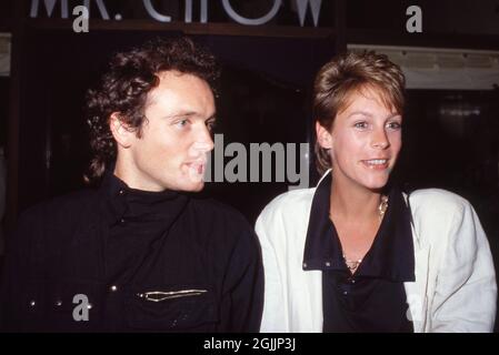 Jamie Lee Curtis und Adam Ant um 1984 Credit: Ralph Dominguez/MediaPunch Stockfoto